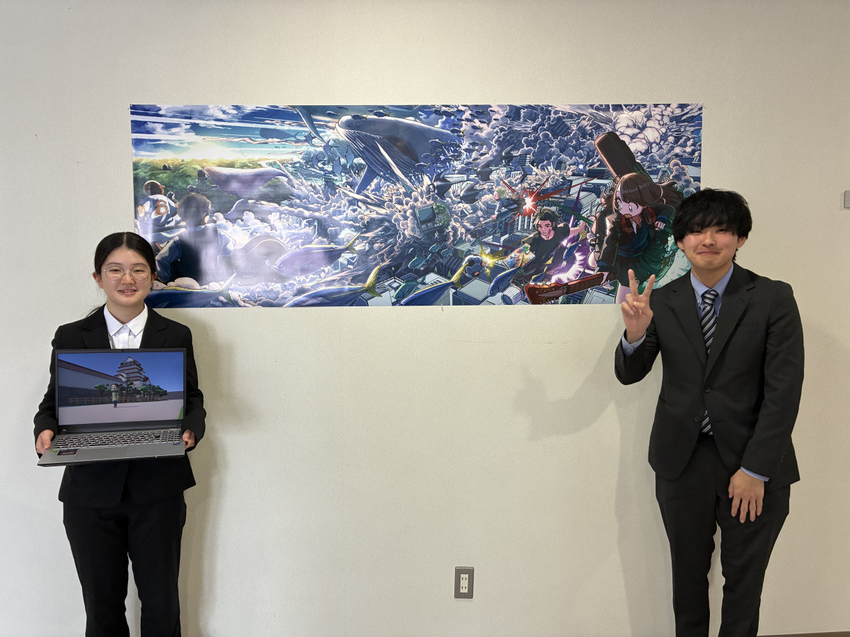 入社10日目からこの破壊力！！ 「3D城下町」と「見えるロック」で社員が魅了された朝